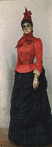 Retrat de la baronessa Varvara Ikskul von Hildebrandt (1889)