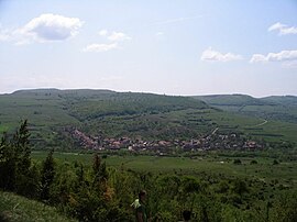 View of Teleac village