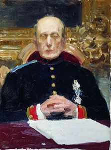 Retrat de Konstantín Pobedonóstsev (esbós, 1903)