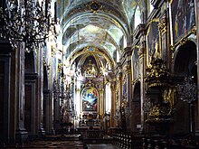 Intérieur de la cathédrale de Sankt Pölten