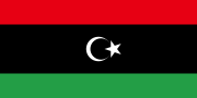 Flagge Libyens