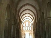 Spitztonne in der Klosterkirche von Fontenay, 12. Jh.