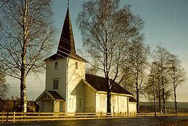 Auli Church, Nes, wood, long church (1907) photo kirkenorge.no