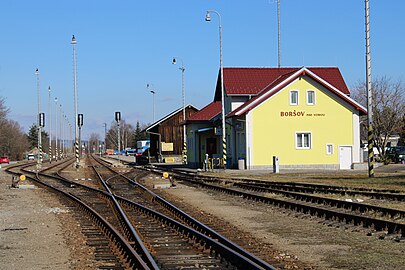 Gare ferroviaire.