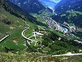 La rampe sud du Saint-Gothard