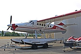 N725TH, le de Havilland Canada DHC-3 Otter impliqué dans l'accident, photographié en juin 2019.