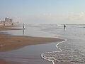 A beach in South Padre Island.