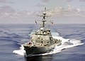 Az USS Cole egy hónappal a 17 halálos áldozatot követelő támadás előtt, 2000. szeptember 14-én