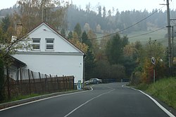 House by road