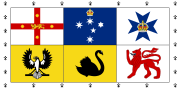 Queen's Personal Australian Flag