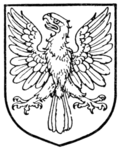 kitárt szárnyú (eagle displayed)