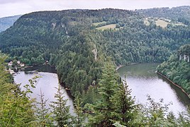 The Lac des Brenets.