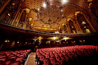 Interior of theatre