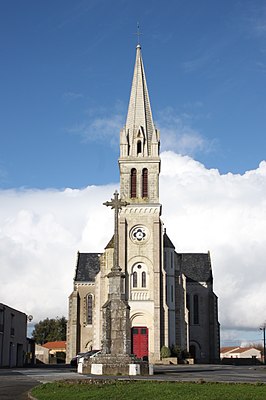 De kerk van Saint-Hilaire-de-Clisson