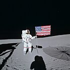 Alan Shepard on the Moon