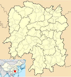 Daping Township is located in Hunan