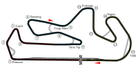 Layout of the Algarve International Circuit