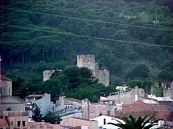 Skyline of Vilasar de Dalt