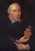 Painting of Saint John Eudes, circa 1673