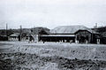 当初の南大門駅（1910年頃）