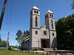 Church in the town