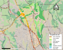 Répartition du sol de la commune