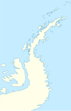 Wilhelm Archipelago på kartet over Antarktishalvøya