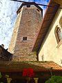 Bergfried vom Innenhof der Unterburg