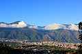 Une vue d'ensemble de Caracas.