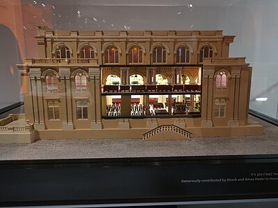 Eliahu Hanavi Synagogue model