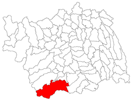 Mănăstirea Cașin – Mappa