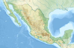 Location of lake in Northern Mexico