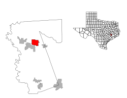 Location of Prairie View, Texas