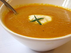 Curry-Möhren-Suppe