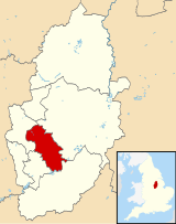 Shown within Nottinghamshire