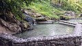 Bassin d'eau chaude dans le Parc national de Hot Springs.