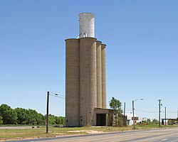 Grain elevator in Sudan