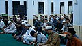 Muslim men praying in Indonesia