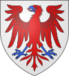 d'argent à l'aigle de gueules