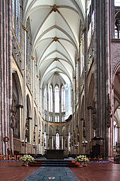 Interior de la catedral de Colonia