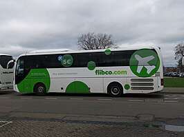 Een Flibco bus in Maastricht in 2020