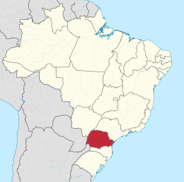 Paraná – Localizzazione