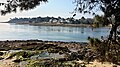 La Pointe de Combrit vue depuis Bénodet.