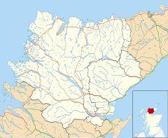 Dornoch is located in Sutherland