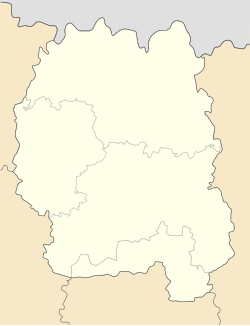 Chopovychi is located in Zhytomyr Oblast