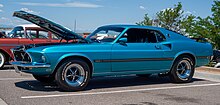 1969 Ford Mustang Mach 1 in Gulf Stream Aqua