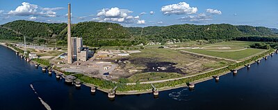 Former Genoa coal power plant