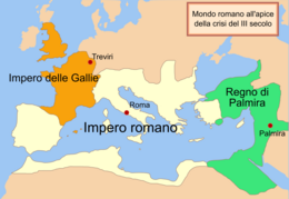 Impero delle Gallie - Localizzazione