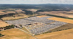 Luftbild vom Rockharz Open Air 2018