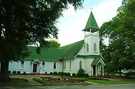 L'église épiscopale du Christ.